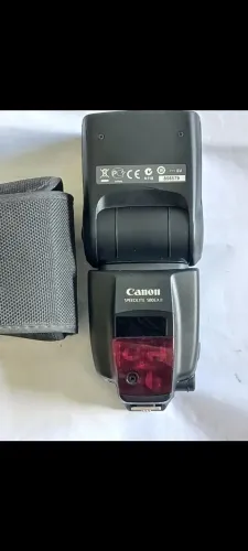 Flat Canon SpeedLite 580EX II, sem uso.