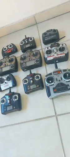 Lote de rádios aeromodelo