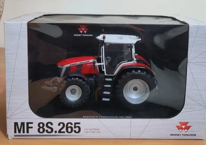 Trator Massey Ferguson 8S.265 escala 1:32