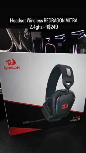 Headset Wireless Redragon MIRA Lacrado