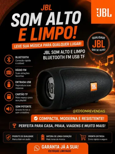 CAIXINHA DE SOM JBL