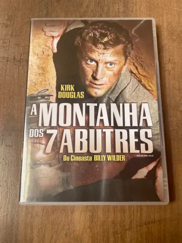 DVD filme A Montanha dos Sete Abutres, Billy Wilder, Kirk Douglas