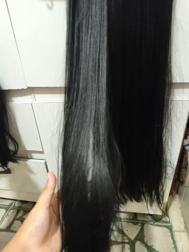 Cabelo orgânico tic tac preto