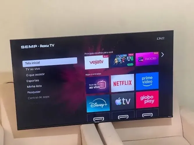 Smart Tv SEMP 50polegadas com 11 meses de garantia
