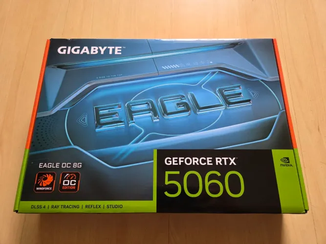Placa de video Gigabyte RTX 5060 Eagle OC