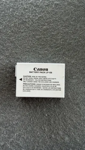 bateria recarregável de íon de lítio Canon LP-E8