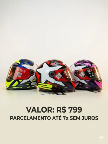 CAPACETE LS2 STARWAR FF358 (TODAS AS CORES) 