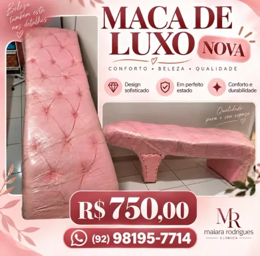 Maca de Luxo para Estetica