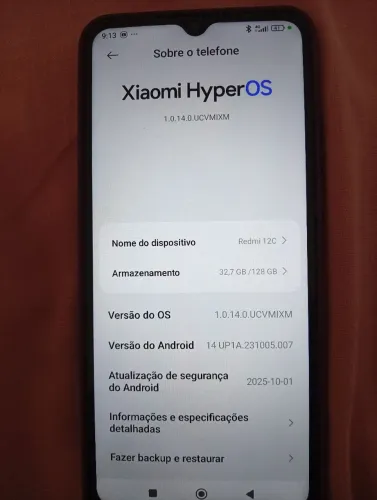 Celular Hedmi 12C