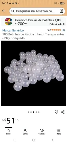 Bolinhas transparentes
