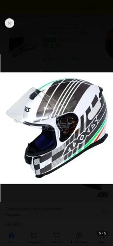 Capacete axxis italy gloss white
