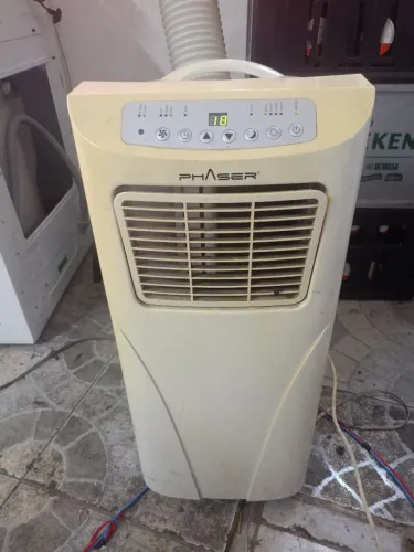 Ar condicionado portátil 127v funcionando perfeitamente com controle