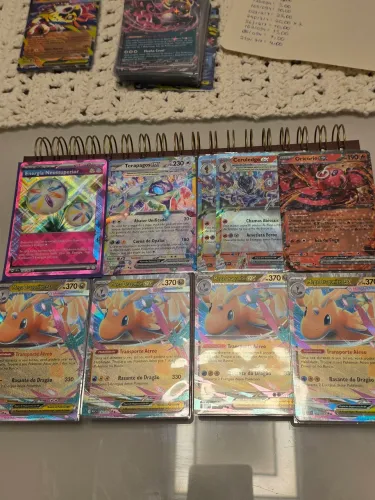 Cartas Pokemon Full Artes/ Raras Duplas/ Secretas Raras