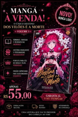 Mangá Único Destino dos Vilões é a Morte Volume 1