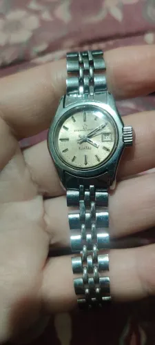 Eterna Matic unisex funcionando normalmente todo em aço inox automático original 