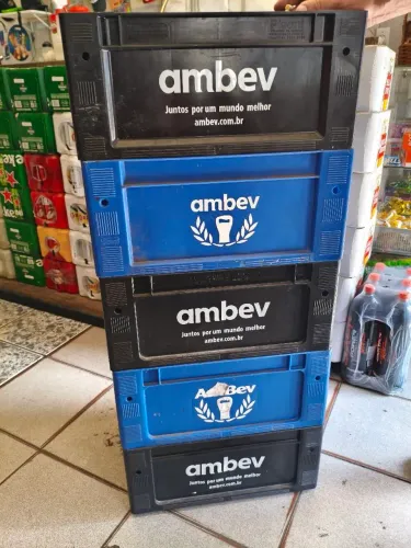 100 caixas AMBEV 