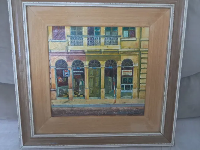 VENDO PELA MELHOR PROPOSTA!!LINDISSIMO QUADRO DO FAMOSO PINTOR GAUCHO GASTÃO HOFSTETTER.