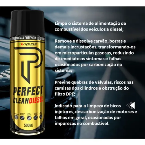 PERFECT CLEAN PARA VEÍCULOS A DIESEL 500ML KOUBE