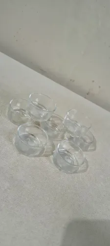Suporte para velas de vidro kit 12 unidades