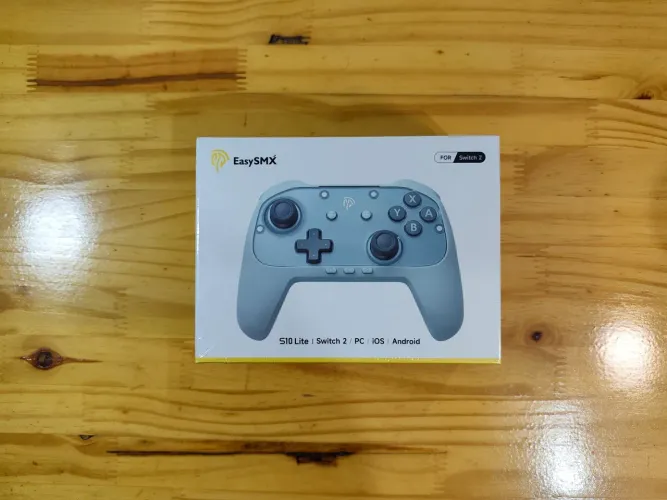 Controle EasySMX S10 Lite - Hall Effect - giroscópio 9 eixos - Switch 2 - Lacrado!