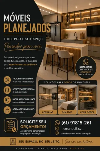 Marceneiro " venha participar das promoções de outubro "
