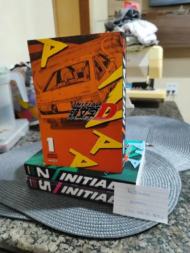 Initial D - volumes avulsos (#1, #2 e #5)