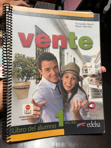 ? Livro de Espanhol Vente 1 A1/A2 - Edelsa