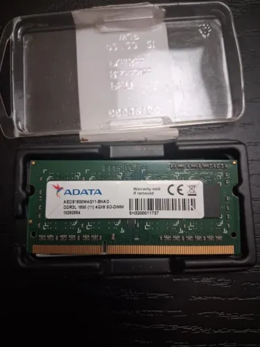 Memória Notebook ADATA 4GB DDR3L 1600Mhz
