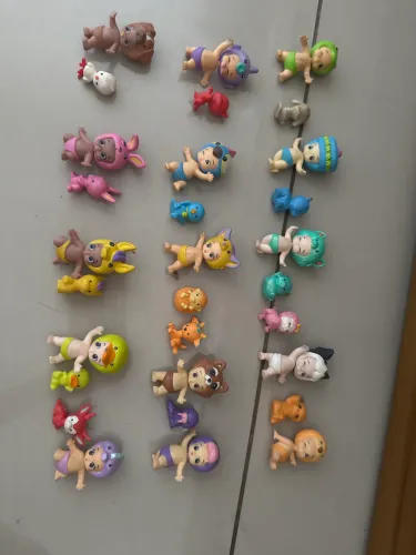 Lote Twozies Babies Original - 15 Bebês + Pets | Inclui Pares Perfeitos e Raro Glitter 