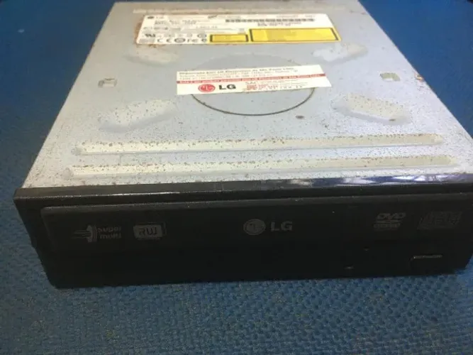 Gravador DVD LG GSA-H50N IDE - Ideal para PS1 e PS2 jogos