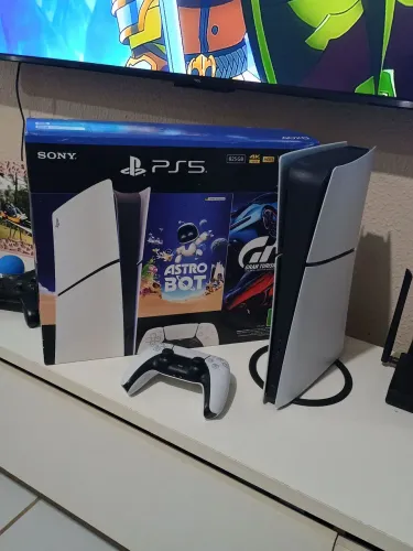 Vendo ps5 novíssimo na garantia de fábrica ainda