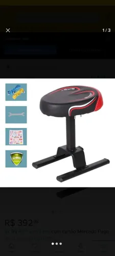 Cadeira infantil dianteira bicicleta eletrica