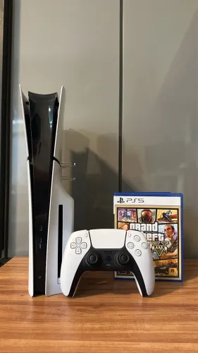 Ps5 Slim Mídia física e digital 1TB