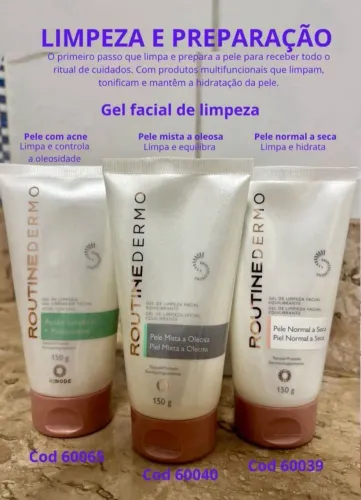 Gel Facial Routine Dermo - Hinode