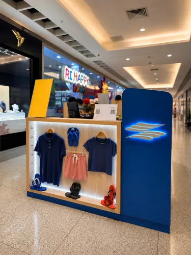 QUIOSQUE PARA SHOPPING CENTER - 6m² - PRONTO PARA USO