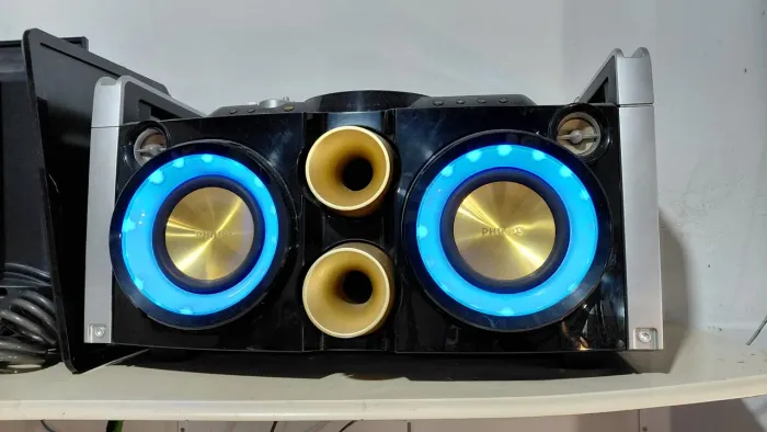 Mini Hi-Fi System NTRX100/55 PROBLEMA NO AUDIO - NAO SAI SOM