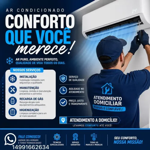 instalação e manutenção de ar condicionado 