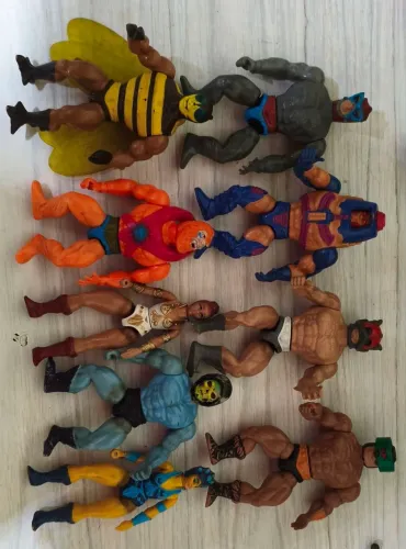 Lote bonecos He Man antigo
