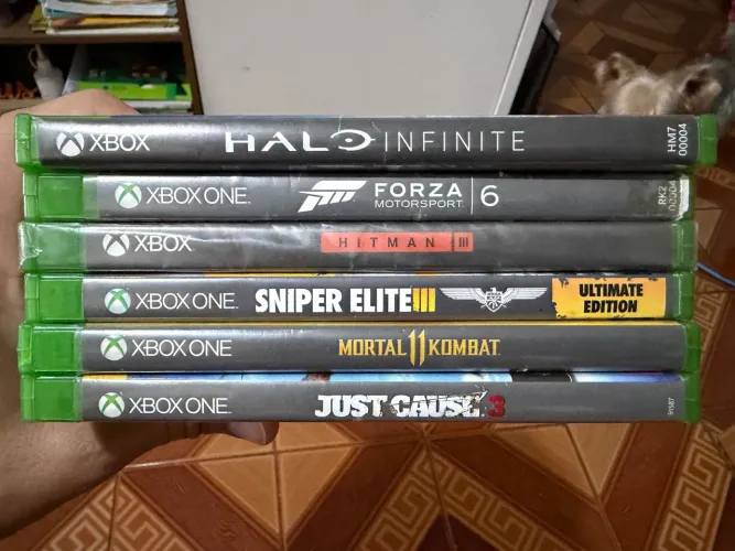 Xbox séries X controle 6 jogos