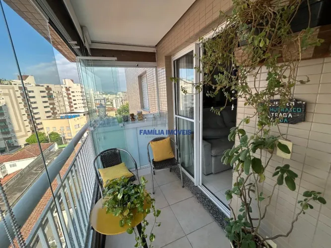 Apartamento a venda 2 quartos lazer Macuco Santos/SP