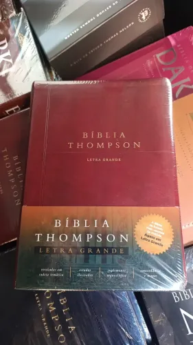 Bíblia Thompson Contemporanea Letra Grande, De Almeida Contemporânea, Vol. Único