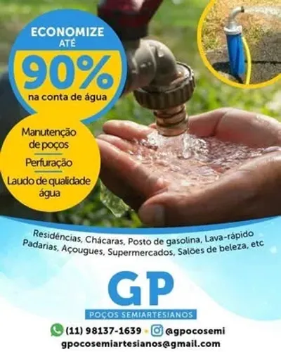 Poço semi artesiano 