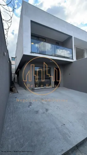Casa Geminada para Venda em Contagem, Novo Eldorado, 3 dormitórios, 1 suíte, 2 banheiros,