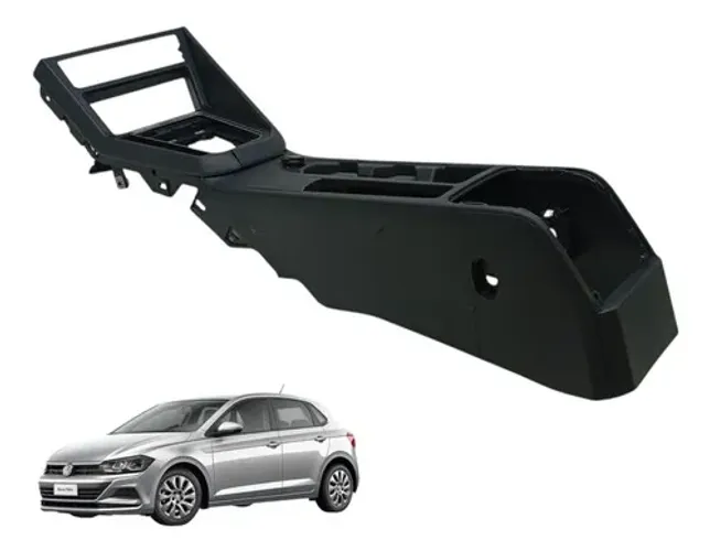 Console Central Porta Copos Vw Polo 2018 2019 2020 (usado)