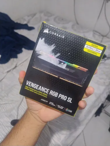 Memórias DDR4 Corsair Vengeance 32Gb 2x16Gb 3600mhz
