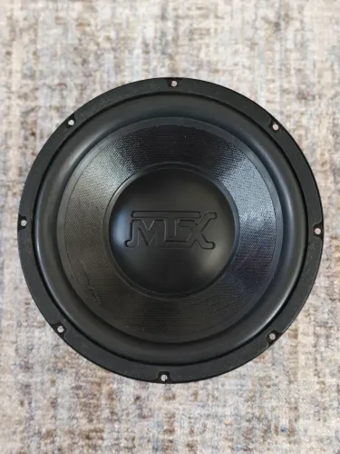 Subwoofer MTX Black Gold 10" - Old School Raridade