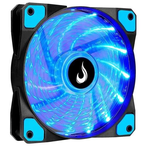 Kit Ventoinha Fan 120mm Led Azul