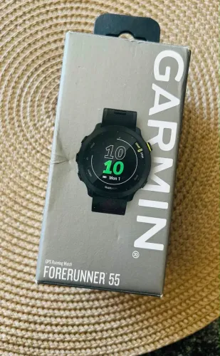 Relógio Garmin Forerunner 55 GPS - Perfeito para Corrida e Treinos