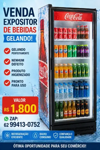 Vendo expositor frizer gelando bem zap * 