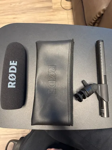Microfone shotgun rode ntg4